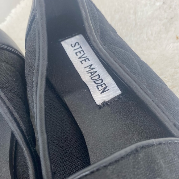 New SAmple Shoe Steve madden dv quilted leather flyknit ladies loafers 6 - Picture 11 of 12